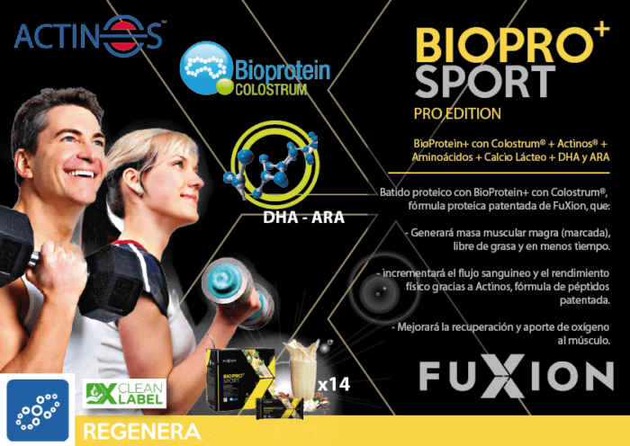 Biopro Sport Fuxion Prote Na Para Ayudar Aumentar Masa Muscular