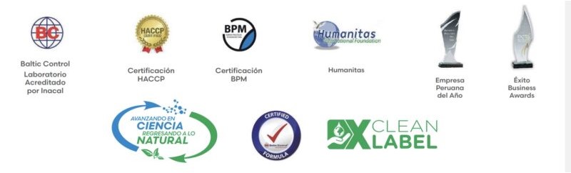 Certificaciones de calidad de FUXION