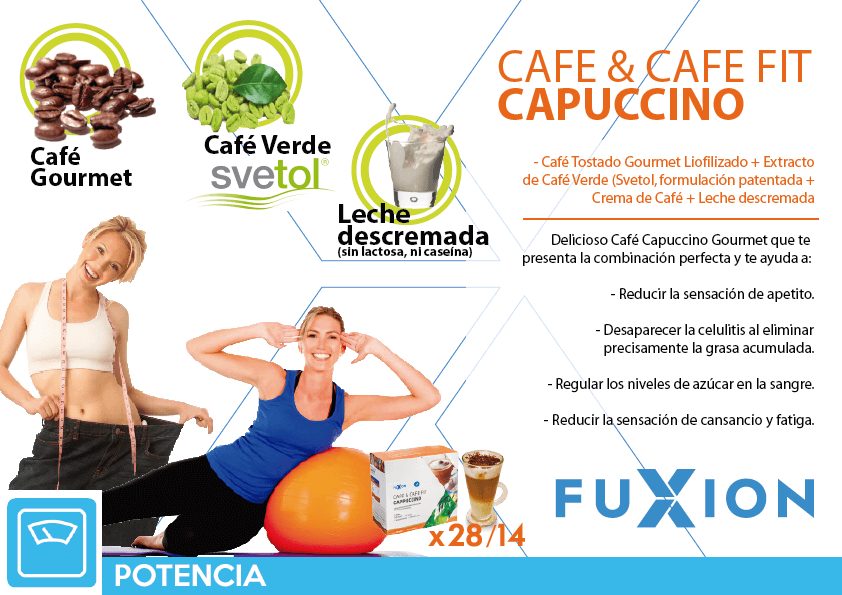 productos fuxion como donde comprar cafe cafe fit capuccino saludable para control de peso reducir medidas